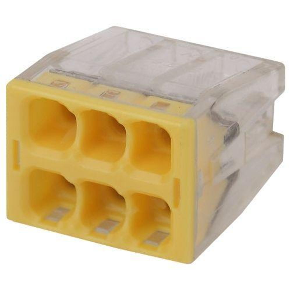 Клемма строительно-монтажная СМК компактная 206 NO-224-26 6-проводная 0.5-2.5кв.мм (уп.50шт) Эра Б0043944 Клемма строительно-монтажная СМК компактная 206 NO-224-26 6-проводная 0.5-2.5кв.мм (уп.50шт) Эра Б0043944