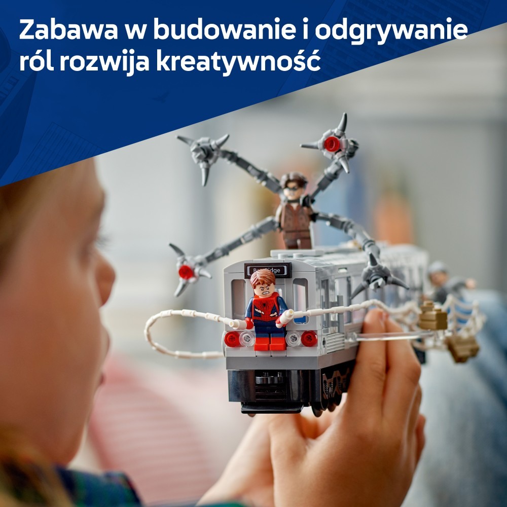 LEGO Marvel Super Heroes - Человек-паук против Доктора Окта - сцена в метро 76321