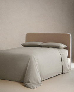 Простыня Zara Home перкаль, хлопок 100%, однотонный, 0030/089 · арт. 0030/089-2
