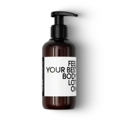 FEEL YOUR BEST BODY LOTION - Натуральный увлажняющий лосьон для тела с лёгким охлаждающим эффектом, 200 мл