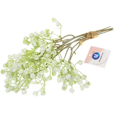 Искусственные цветы «Цветочная фантазия» 38см цвет белый