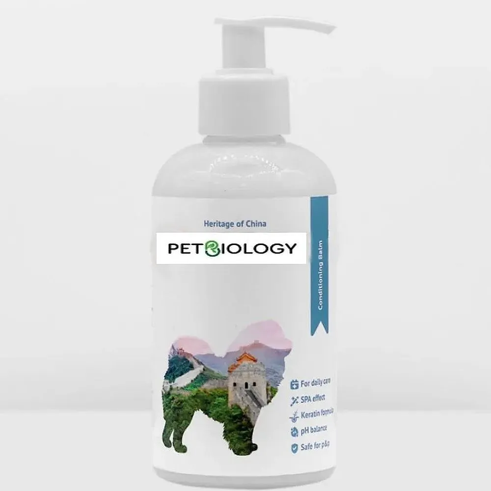 PETBIOLOGY Heritage of China Бальзам-кондиционер для собак от колтунов, легкое расчесывание 0,3 л