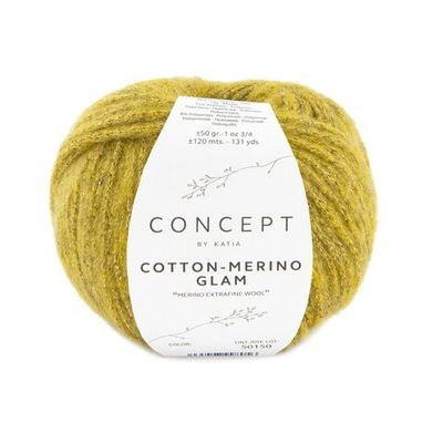 Cotton Merino GLAM (46% Хлопок 34% Меринос 12% Люрекс 8% Полиамид) 120м/50 гр