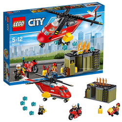 LEGO City: Пожарная команда быстрого реагирования 60108 — Fire Response Unit — Лего Сити Город