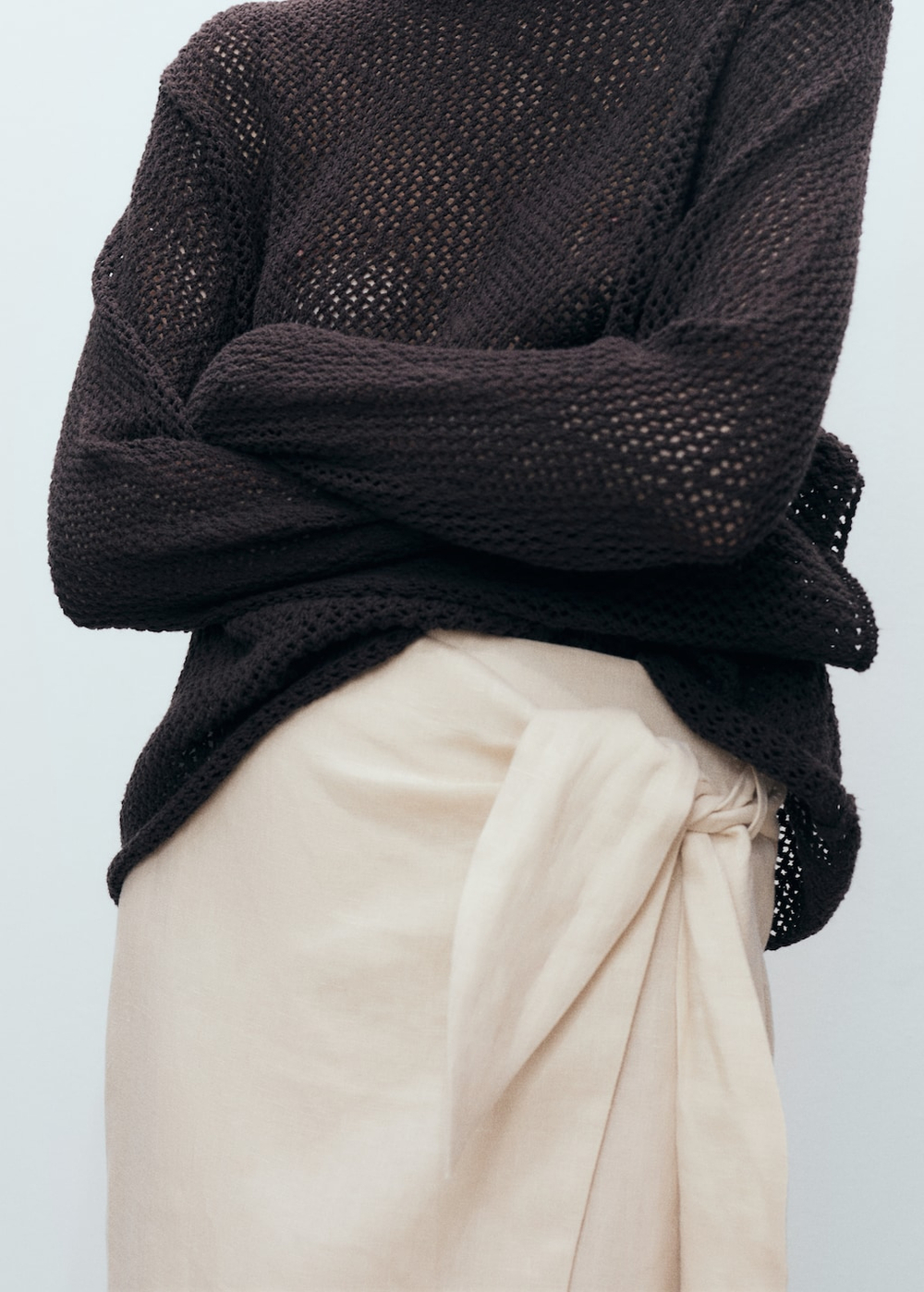 Юбка-парео изо льна