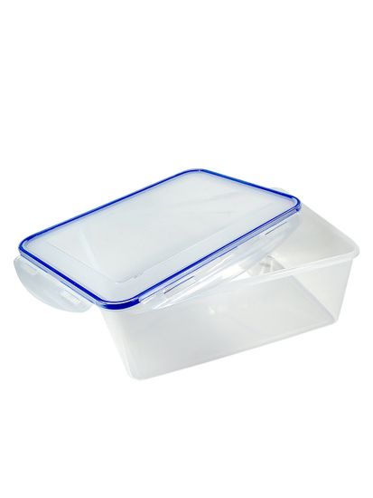 Набор герметичных контейнеров 5 шт. Kamille KM 20000 с крышками, для еды и хранения продуктов (0,5 л; 0,9 л; 1,5 л; 2,5 л; 3,5 л.)