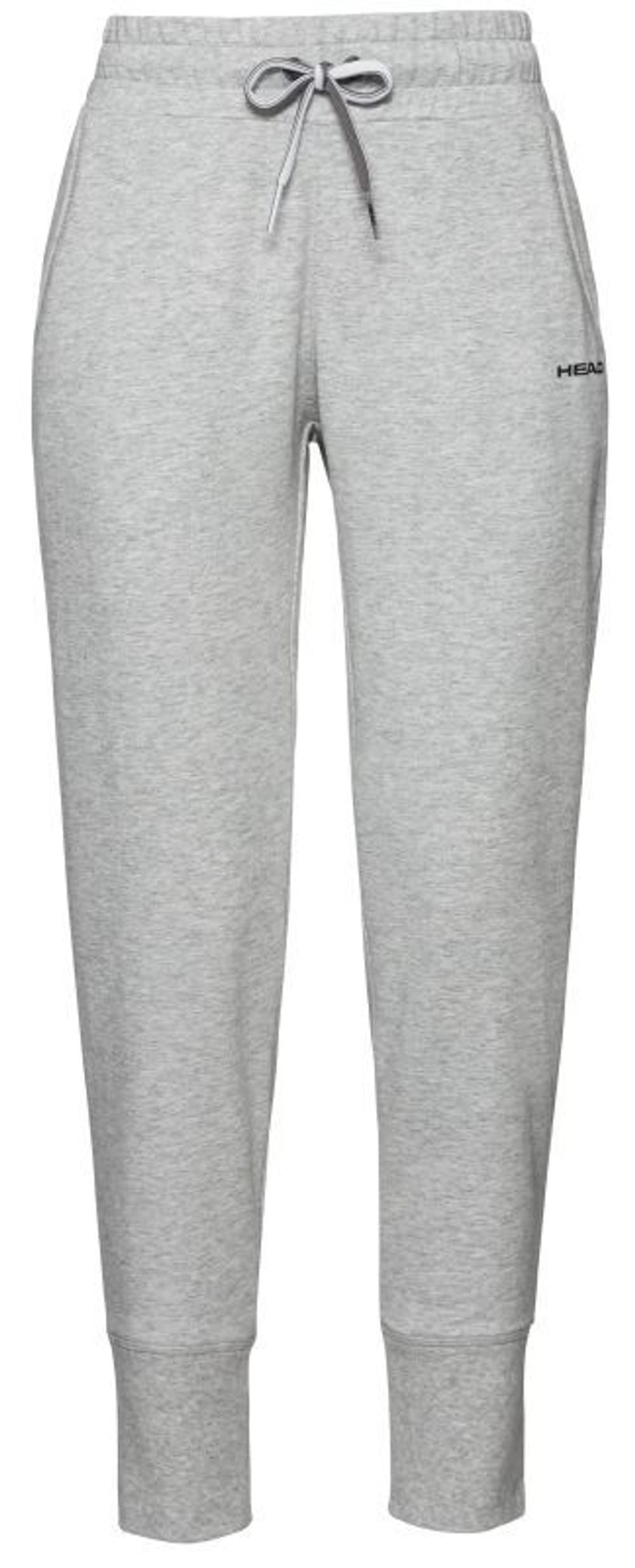 Брюки для девочки теннисные Head Club Byron Pants JR - grey melange/black