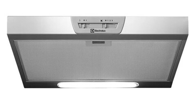 Вытяжка плоск Electrolux LFU9215X отвод и рециркуляция, мех. управление, 67 дБ, серебристая