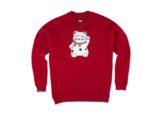 Свитшот HOOK Котик красный
