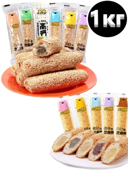 Рисовое печенье в кунжутной обсыпке с начинкой 1кг