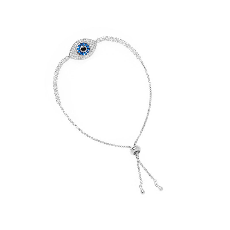 Браслет Сияющий Серебряный Глаз