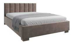 Кровать 160х200 Беатрис, рогожка коричневый