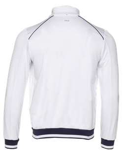 Мужская теннисная кофта Fila Jacket Ben M - белый