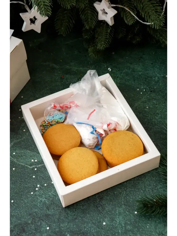 Набор имбирных пряников для росписи, 9 шт.