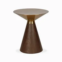 Кофейный стол Vaso Gold диаметр 49