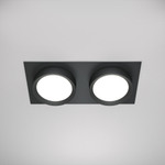 Встраиваемый светильник Maytoni Hoop DL086-02-GX53-SQ-B