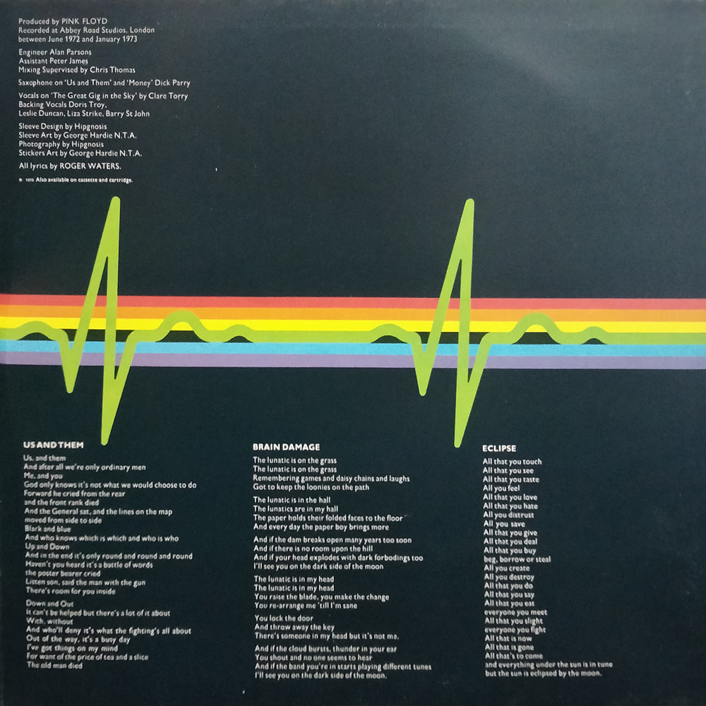 Pink Floyd / The Dark Side Of The Moon (LP)