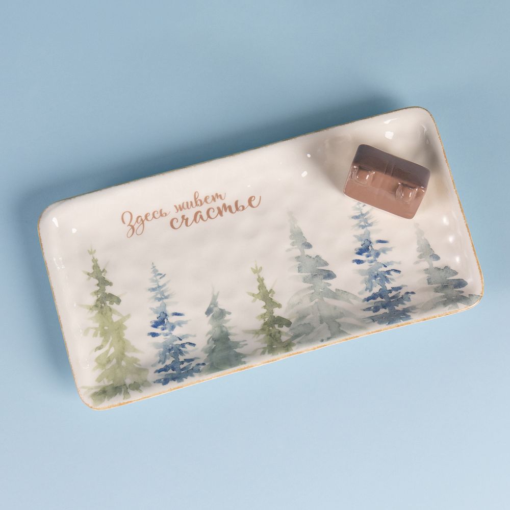 БЛЮДО СЕРВИРОВОЧНОЕ КОЛЛЕКЦИЯ "CHALET" 25*13*6 СМ