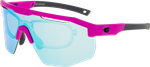 Спортивные очки GOG Argo / Matt Neon Pink-Black / White-Blue Lens