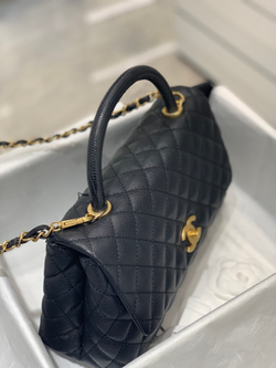 Chane1 Coco Handle Bag 28 cm