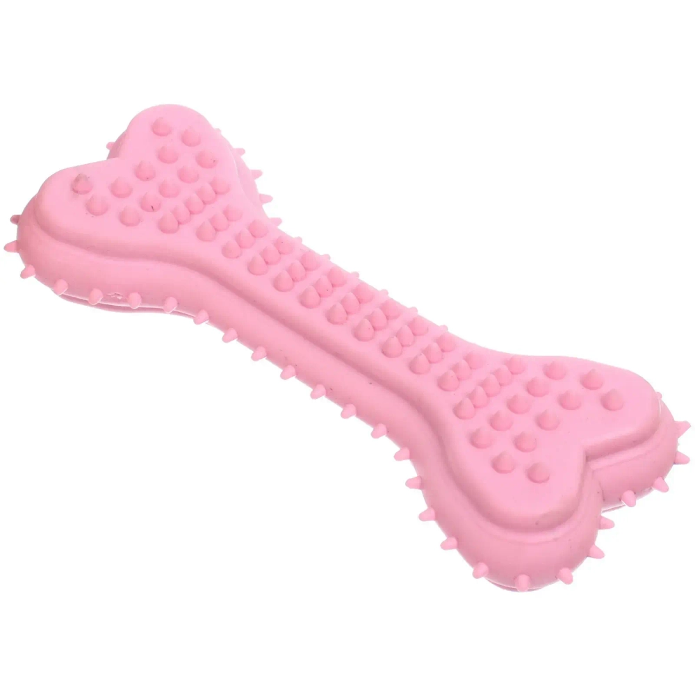 Игрушка для собаки «Baby-Косточка» 14*6см цвет розовый Ultramarine