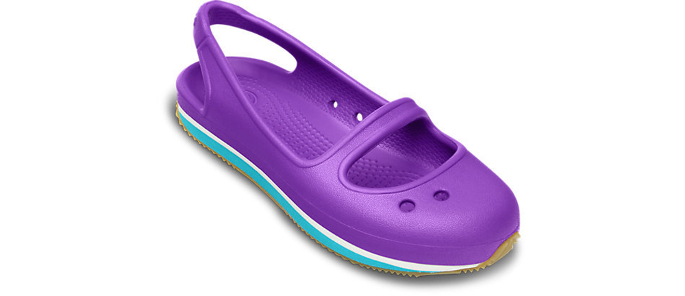Girls mary jane crocs hot sale