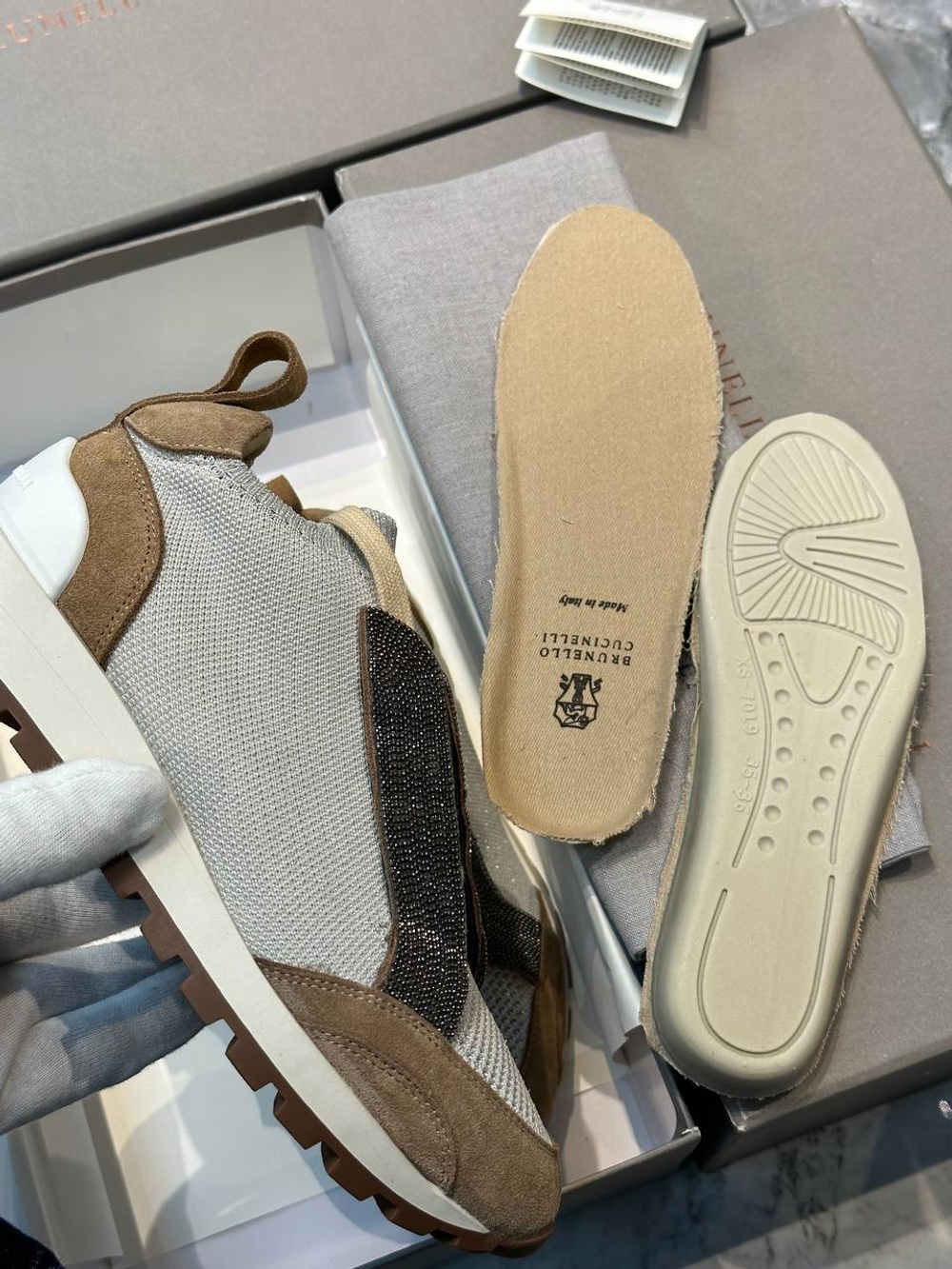 Кроссовки Brunello Cucinelli