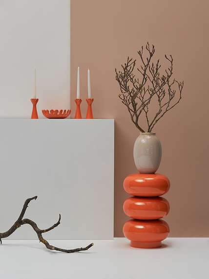 Блюдо laminaria, D22 см, апельсиновая цедра