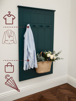 Вешалка настенная, 108х63, Индра, изумрудный, МДФ, Dipriz