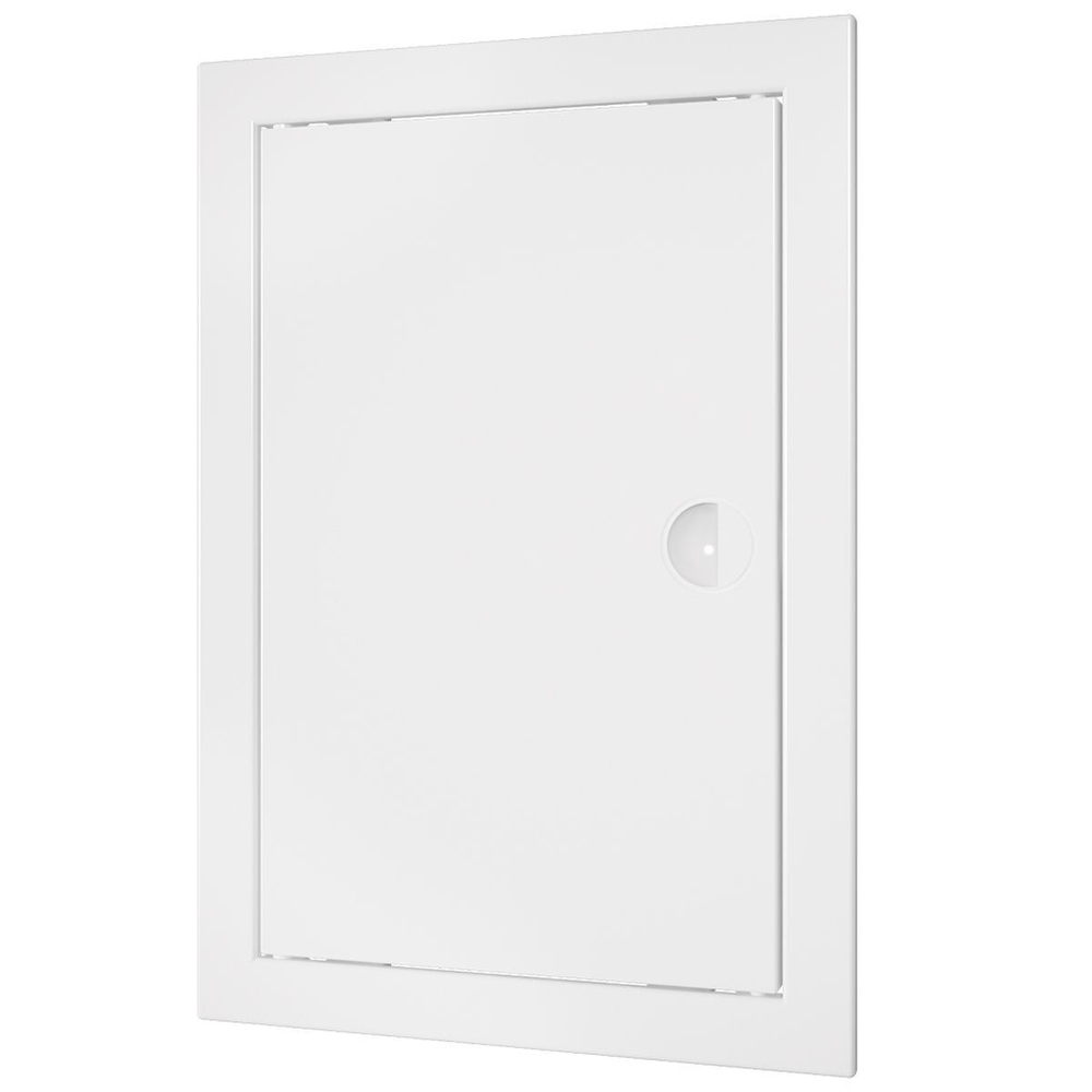 Лючок вентиляционный пластик, 150х150 мм, с ручкой, Эра, Л1515Р