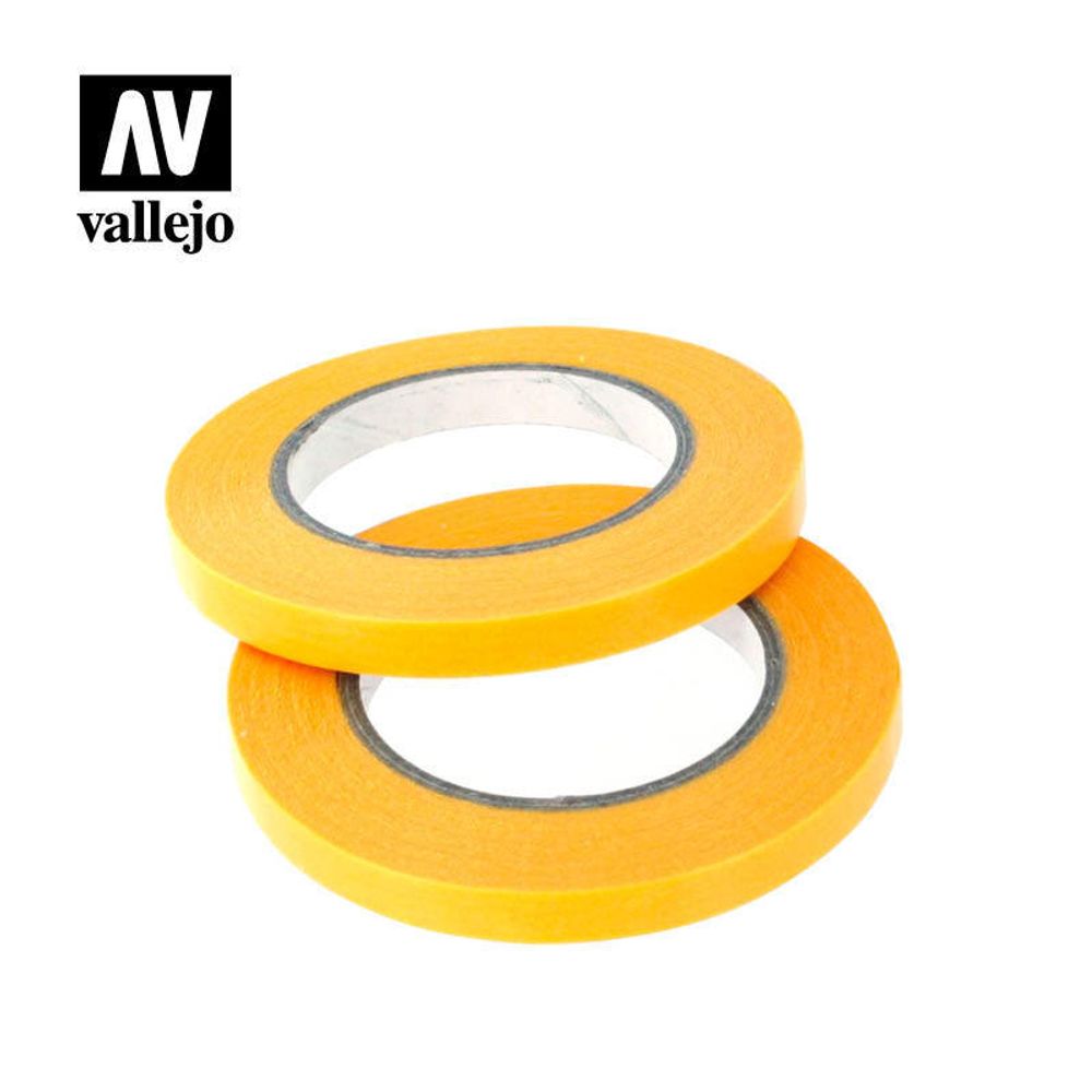 VALLEJO TOOLS: PRECISION MASKING TAPE 6MMX18M - TWIN PACK