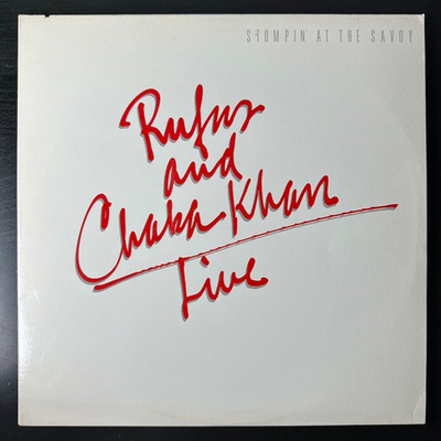 Rufus And Chaka Khan ‎– Live - Stompin' At The Savoy 2LP (США 1983г.)