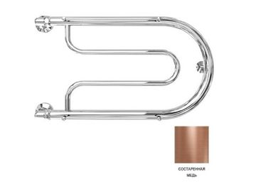 Полотенцесушитель Двин B с полкой 32/60 1 1/4"-1/2" Водяной , К0, Сост. медь