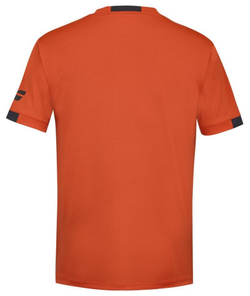 Теннисная футболка Babolat Play Crew Neck Tee Men - fiesta red