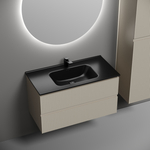 Тумба подвесная Sancos Snob R 890х445х500, c двумя ящиками оснащенными доводчиками, Beige Soft , арт.SNR90CE