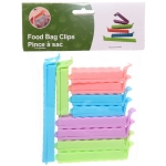 Зажим для пакета «Ассорти» 10шт (4шт*7.5см, 5шт*6см, 1шт*11см))