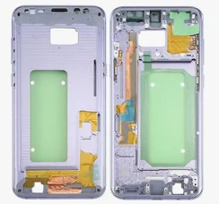 Средняя часть корпуса для Samsung Galaxy S8 Plus с кнопками и шлейфами (SM-G955FD) Фиолетовая