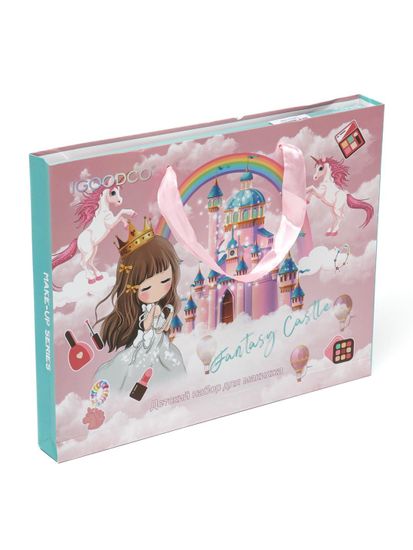 Подарочный набор детской косметики 28в1 “Замок принцессы” с пакетом