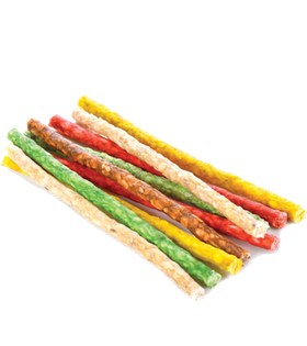 Лакомство для собак Палочки жевательные микс, 13см, серия Dental, Triol