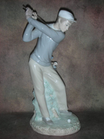 Статуэтка. Фарфор. Гольфист. Lladro. Испания