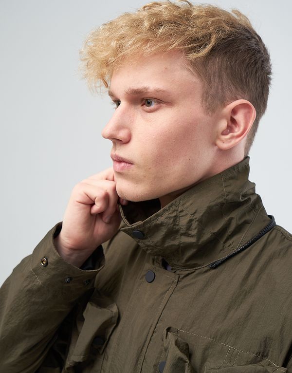 Куртка We Don’t Care Swiss M70 Crinkle Nylon Jacket Khaki - фото 5