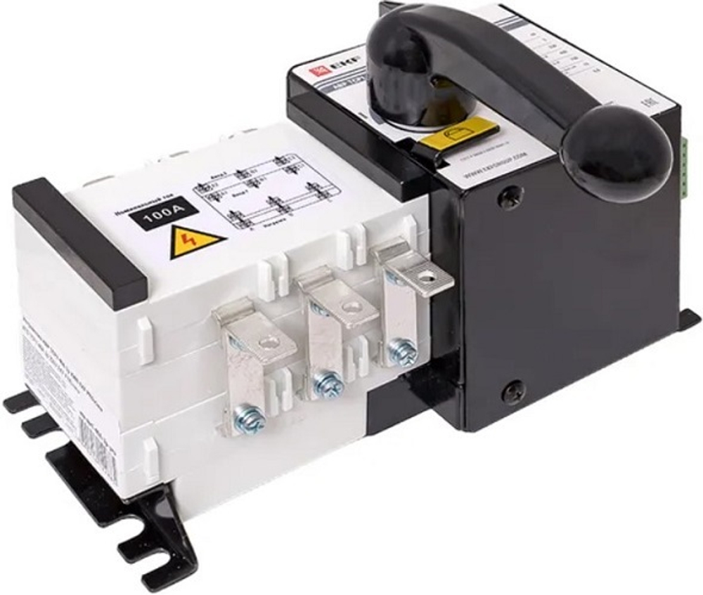 Автоматический ввод резерва  EKF ats-tsr1-100A-3p-pro