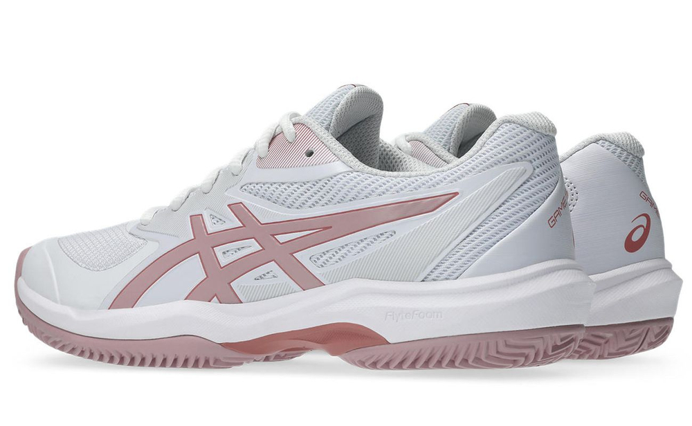 Женские теннисные кроссовки Asics Game FF Clay/OC - white/morganite