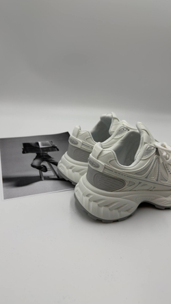 Кроссовки женские экокожа арт. 4650-2 цвет "белый"