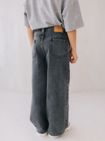 Джинсы Wide Leg, Серый