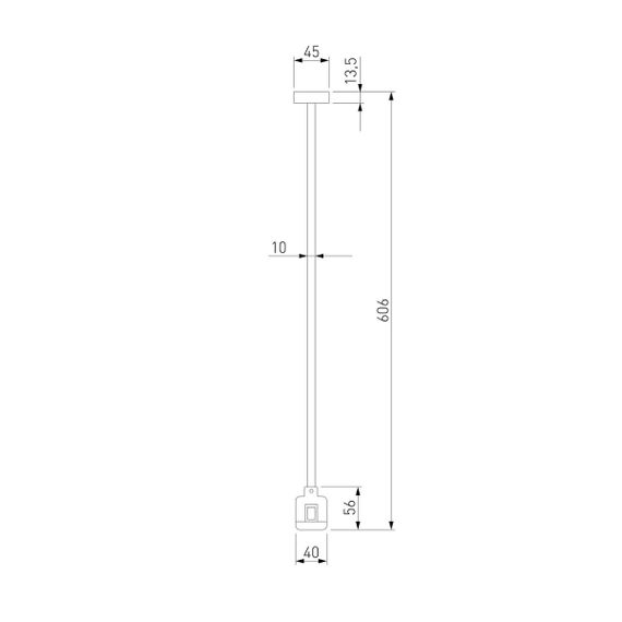 Декоративная стойка с коннектором Elektrostandard Esthetic Magnetic 85153/00 a065449