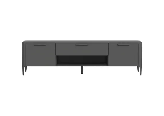 Тумба Type под ТВ ширина 200 см (темно-серый)