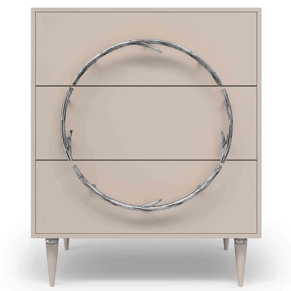 Комод Арт Колор matte Классик Сильвер Серый агат матовый