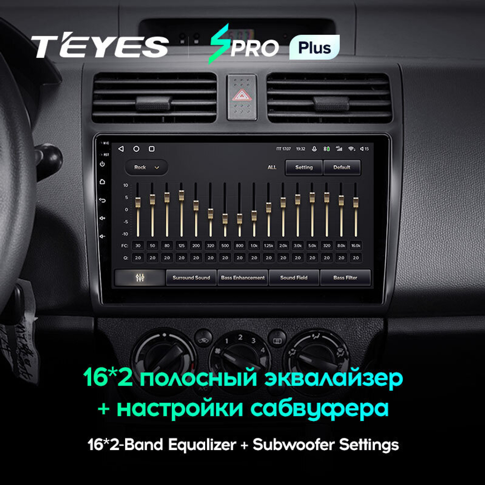 Teyes SPRO Plus 10.2" для Suzuki Swift 2003-2010