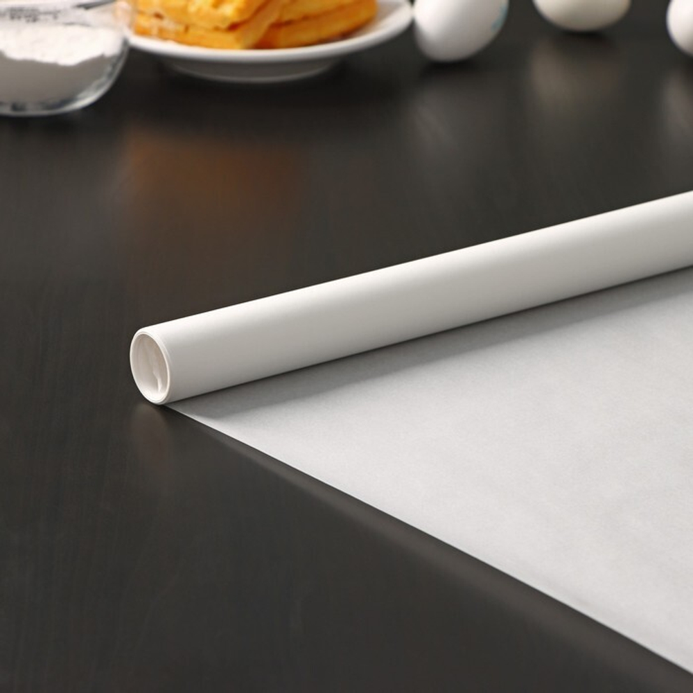 Пергамент силиконизированный / бумага для выпечки, 38 см × 10 м